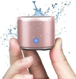 EWA A106 Pro Mini Bluetooth Speaker with Custom Bass Radiator, IPX7 Waterproof, Super Portable Speakers, Travel Case Packed