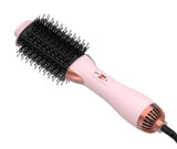 LISAPRO 1000W One-Step Hot Air Brush&amp;Volumizer PLUS 2.0 Hair Dryer and Hair Styler New Black Golden Hair Curler Brush