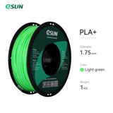 eSUN 3D Printer Filament PLA+ 1.75mm Dimensional Accuracy +/- 0.03mm 1KG (2.2 LBS) Spool 3D Printing Material For 3D Printers