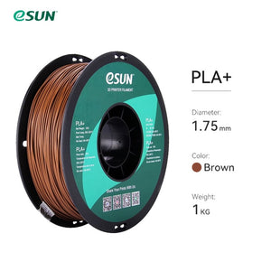 eSUN 3D Printer Filament PLA+ 1.75mm Dimensional Accuracy +/- 0.03mm 1KG (2.2 LBS) Spool 3D Printing Material For 3D Printers