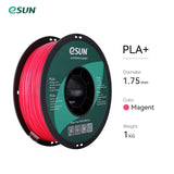 eSUN 3D Printer Filament PLA+ 1.75mm Dimensional Accuracy +/- 0.03mm 1KG (2.2 LBS) Spool 3D Printing Material For 3D Printers