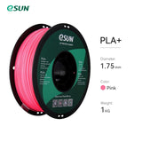 eSUN 3D Printer Filament PLA+ 1.75mm Dimensional Accuracy +/- 0.03mm 1KG (2.2 LBS) Spool 3D Printing Material For 3D Printers