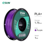 eSUN 3D Printer Filament PLA+ 1.75mm Dimensional Accuracy +/- 0.03mm 1KG (2.2 LBS) Spool 3D Printing Material For 3D Printers