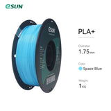 eSUN 3D Printer Filament PLA+ 1.75mm Dimensional Accuracy +/- 0.03mm 1KG (2.2 LBS) Spool 3D Printing Material For 3D Printers