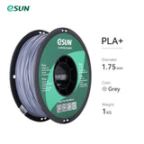 eSUN 3D Printer Filament PLA+ 1.75mm Dimensional Accuracy +/- 0.03mm 1KG (2.2 LBS) Spool 3D Printing Material For 3D Printers