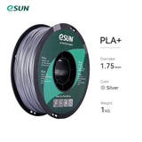 eSUN 3D Printer Filament PLA+ 1.75mm Dimensional Accuracy +/- 0.03mm 1KG (2.2 LBS) Spool 3D Printing Material For 3D Printers