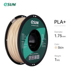 eSUN 3D Printer Filament PLA+ 1.75mm Dimensional Accuracy +/- 0.03mm 1KG (2.2 LBS) Spool 3D Printing Material For 3D Printers