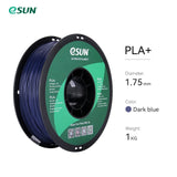 eSUN 3D Printer Filament PLA+ 1.75mm Dimensional Accuracy +/- 0.03mm 1KG (2.2 LBS) Spool 3D Printing Material For 3D Printers